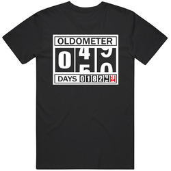 50th Birthday Oldometer Unisex T Shirt 50th Birthday Oldometer Unisex T Shirt