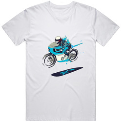 Blue Honda White Unisex T Shirt Blue Honda White Unisex T Shirt