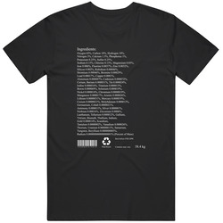 Human Ingrediants Unisex T Shirt Human Ingrediants Unisex T Shirt