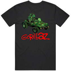 New Tee T-Shirt Gorillaz Geep Jeep Alternative Rock Band Mens Size S To 5XL Unisex T Shirt New Tee T-Shirt Gorillaz Geep Jeep Alternative Rock Band Mens Size S To 5XL Unisex T Shirt