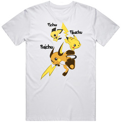 Evolution Of Pikachu Mens T Shirt Tee Gamer Pokemon Retro Gengar Gaming Gift White1 - Copy Unisex T Shirt Evolution Of Pikachu Mens T Shirt Tee Gamer Pokemon Retro Gengar Gaming Gift White1 - Copy Unisex T Shirt