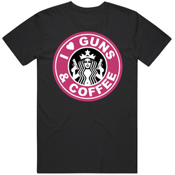 Ultimate Logo I Love Guns And Coffee Fun Unisex T Shirt Ultimate Logo I Love Guns And Coffee Fun Unisex T Shirt