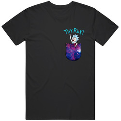 Rick And Morty Tiny Rick Pocket Tshirt Men Nsc For Black Unisex T Shirt Rick And Morty Tiny Rick Pocket Tshirt Men Nsc For Black Unisex T Shirt