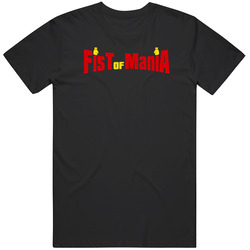 Fist Of Mania Logo Black Unisex T Shirt Fist Of Mania Logo Black Unisex T Shirt