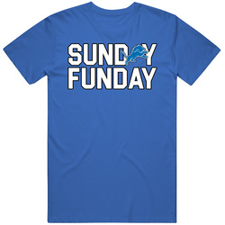 Detroit Football Sunday Funday Team Division League Fan Unisex T Shirt Detroit Football Sunday Funday Team Division League Fan Unisex T Shirt