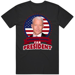 Anderson Cooper For President Unisex T Shirt Anderson Cooper For President Unisex T Shirt