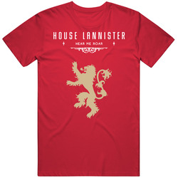 A Game Of Thrones House Lannister Unisex T Shirt A Game Of Thrones House Lannister Unisex T Shirt