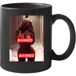 Banned Black Unisex Mug Banned Black Unisex Mug