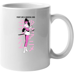 Fight Like A Magical Girl Anime Gift Unisex Mug Fight Like A Magical Girl Anime Gift Unisex Mug