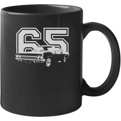 1965 Impala Ss Side View With Year Dark Color Unisex Mug 1965 Impala Ss Side View With Year Dark Color Unisex Mug