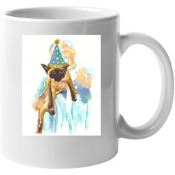 Kitten Birthday Unisex Mug Kitten Birthday Unisex Mug