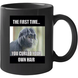 Curled Your Own Hair Unisex Mug Curled Your Own Hair Unisex Mug