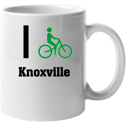 I Bike Knoxville Custom Unisex Mug I Bike Knoxville Custom Unisex Mug