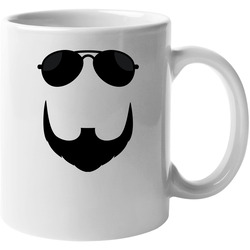 Aviator Sunglasses And Beard Funny Hipster Lumbersexual Unisex Mug Aviator Sunglasses And Beard Funny Hipster Lumbersexual Unisex Mug