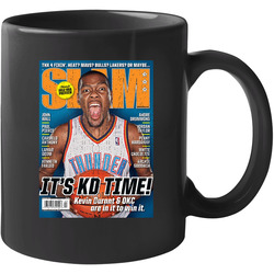 Slam Magazine Issue 155 Kevin Durant Popular Basketball Magazine Grunge Look Unisex Mug Slam Magazine Issue 155 Kevin Durant Popular Basketball Magazine Grunge Look Unisex Mug