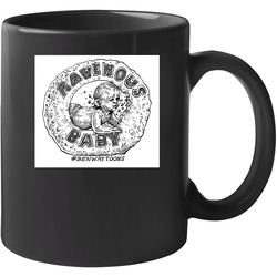 Ravenous Baby #1 Black Unisex Mug Ravenous Baby #1 Black Unisex Mug