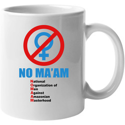 No Ma'am Al Bundy Putih Unisex Mug No Ma'am Al Bundy Putih Unisex Mug