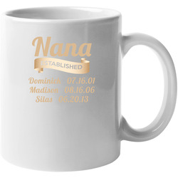 Nana For Tiffany Unisex Mug Nana For Tiffany Unisex Mug