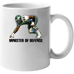 Minister Of Defense Reggie White Eagles Unisex Mug Minister Of Defense Reggie White Eagles Unisex Mug