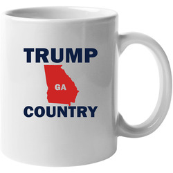 Donald Trump Country President T Shirt White Georgia Unisex Mug Donald Trump Country President T Shirt White Georgia Unisex Mug