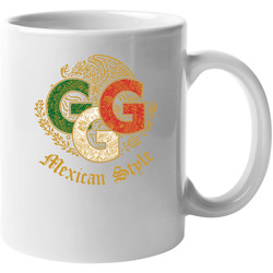 Ggg Mexican Style White Unisex Mug Ggg Mexican Style White Unisex Mug