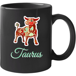 Zodiac Taurus The Bull Astrology Sign Symbol Unisex Mug Zodiac Taurus The Bull Astrology Sign Symbol Unisex Mug