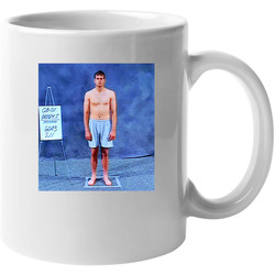 Ryan Jenson Wears Tom Brady's Combine Photo Funny Football Unisex Mug Ryan Jenson Wears Tom Brady's Combine Photo Funny Football Unisex Mug