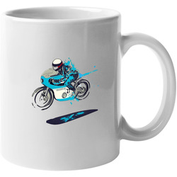 Blue Honda White Unisex Mug Blue Honda White Unisex Mug