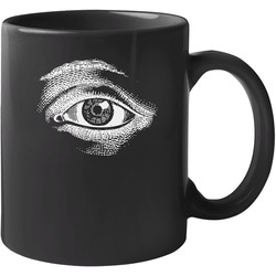All Seeing Eye Staring Men's Unisex Mug All Seeing Eye Staring Men's Unisex Mug