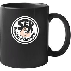 James Hunt Sex Breakfast For Champion Mens Black Unisex Mug