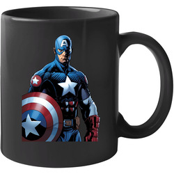Captain America Used A Tri-angular Black And White T Shirt For Women Unisex Mug Captain America Used A Tri-angular Black And White T Shirt For Women Unisex Mug