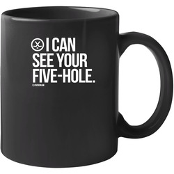 I Can See Your Five-hole Unisex Mug I Can See Your Five-hole Unisex Mug