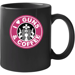 Ultimate Logo I Love Guns And Coffee Fun Unisex Mug Ultimate Logo I Love Guns And Coffee Fun Unisex Mug