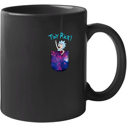 Rick And Morty Tiny Rick Pocket Tshirt Men Nsc For Black Unisex Mug Rick And Morty Tiny Rick Pocket Tshirt Men Nsc For Black Unisex Mug
