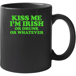 Kiss Me I'm Irish Drunk Funny St Patricks Day Beer Drinking Pub Crawl Unisex Mug Kiss Me I'm Irish Drunk Funny St Patricks Day Beer Drinking Pub Crawl Unisex Mug