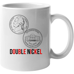 Retro 10 Double Nickel Basketball 45 Unisex Mug Retro 10 Double Nickel Basketball 45 Unisex Mug