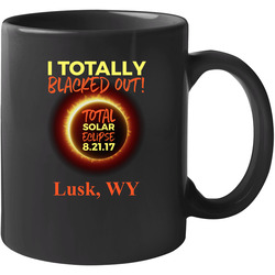 Total Solar Eclipse 2017 - Blacked Lusk, Wy Men's (black) Unisex Mug Total Solar Eclipse 2017 - Blacked Lusk, Wy Men's (black) Unisex Mug