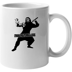 Cyborg Ninja Jesus Unisex Mug Cyborg Ninja Jesus Unisex Mug
