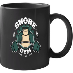 Pokemon Snorlax Kanto Gym Funny Exercise Unisex Mug Pokemon Snorlax Kanto Gym Funny Exercise Unisex Mug