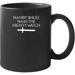 Not Single - Black Unisex Mug Not Single - Black Unisex Mug