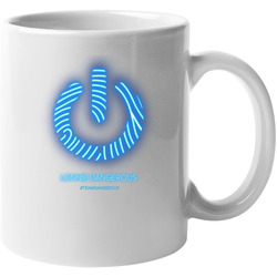 #teamdangerous White Tee Unisex Mug #teamdangerous White Tee Unisex Mug