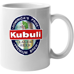Kubuli Beer Lager Dominican Republic 11 OZ Mug Kubuli Beer Lager Dominican Republic 11 OZ Mug