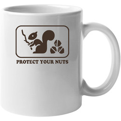 Protect Your Nuts Funny Gone Girl Popular Movie 11 OZ Mug