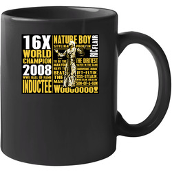 The Nature Boy Ric Flair Woooo Wrestling 11 OZ Mug The Nature Boy Ric Flair Woooo Wrestling 11 OZ Mug