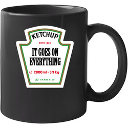 I Love Ketchup Food 11 OZ Mug I Love Ketchup Food 11 OZ Mug