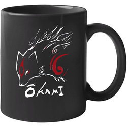 Okami Japanese Lore Wolf Video Game 11 OZ Mug Okami Japanese Lore Wolf Video Game 11 OZ Mug