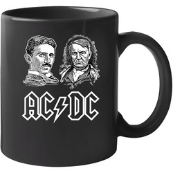 Ac Dc Line Charcoal 11 OZ Mug Ac Dc Line Charcoal 11 OZ Mug