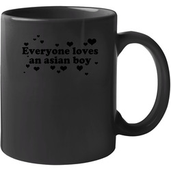 Everyone Loves An Asian Boy Funny Benchwarmers Popular Movie 11 OZ Mug Everyone Loves An Asian Boy Funny Benchwarmers Popular Movie 11 OZ Mug