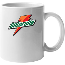 White Gatorade Drinking Energy Logo Apparel 11 OZ Mug White Gatorade Drinking Energy Logo Apparel 11 OZ Mug