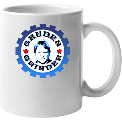 Jon Gruden Gruden Grinder Football 11 OZ Mug Jon Gruden Gruden Grinder Football 11 OZ Mug